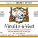 Domaine Diochon Moulin A Vent 2019